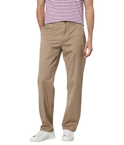 Volcom Men's Frickin Regular Stretch Chino Pants, Khaki, 34