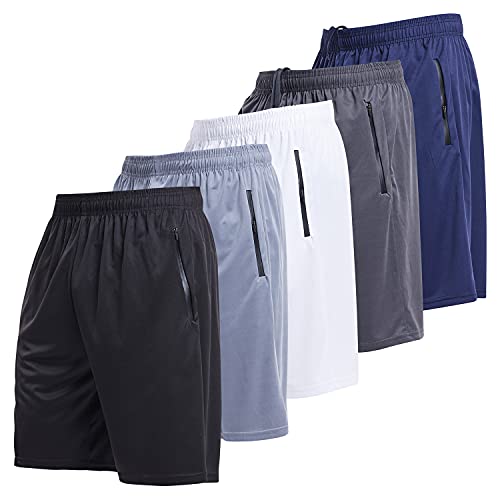 Ultra Performance Mens 5 Pack Athletic Running Shorts