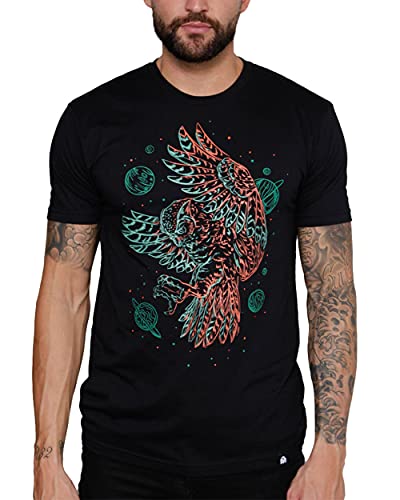 INTO THE AM Universal Guardian Glow Mens Graphic Tee - Cool  T Shirts