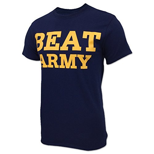 US Naval Academy Beat Army T-Shirt, Large, Navy