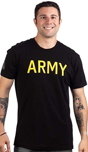 Army PT Style Shirt U.S. Military Physical Training Infantry Workout T-Shirt