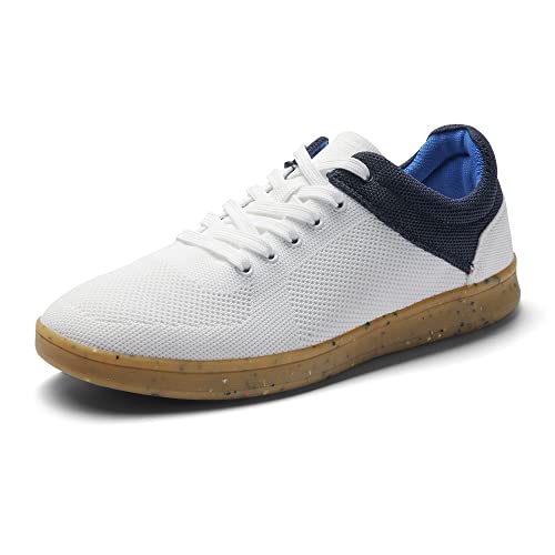 Bruno Marc Men's Casual Shoes Mesh Eco-Friendly Fashion Sneakers, Size 7, Blue/White, SBFS228M